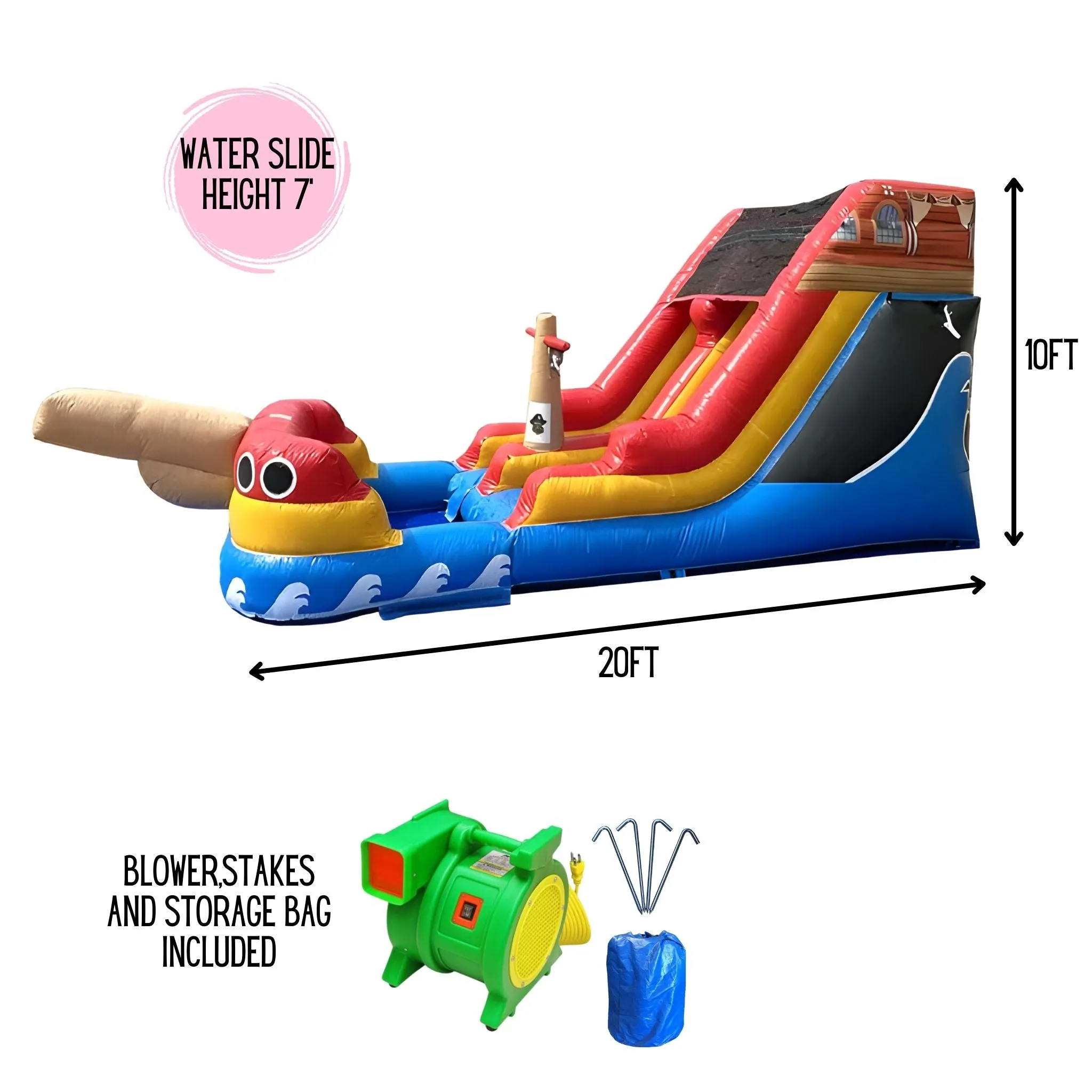 10' Lightweight Pirate Slide