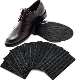 10 Pcs Shoe Grips on Bottom of Shoes 3.1 x 5.1 Inch Non Slip Pads Anti Skid Boots Treads Adhesive Sole Protector for Women Men