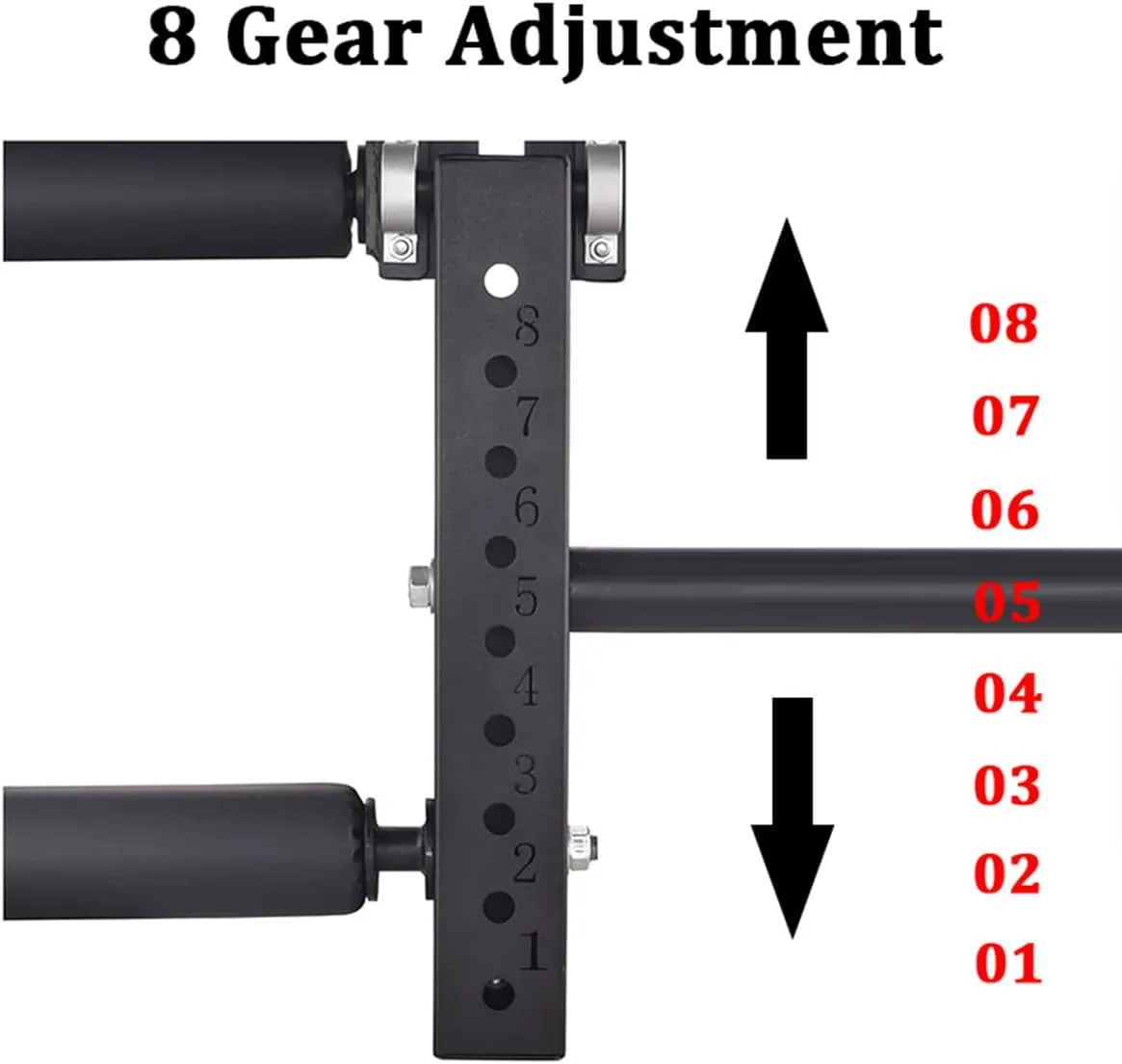 1.6/1.8cm Leg Extension/Curl Machine - Seated Muscle Trainer, Squat Rack Accessory for 2.5cm Barbell Plates