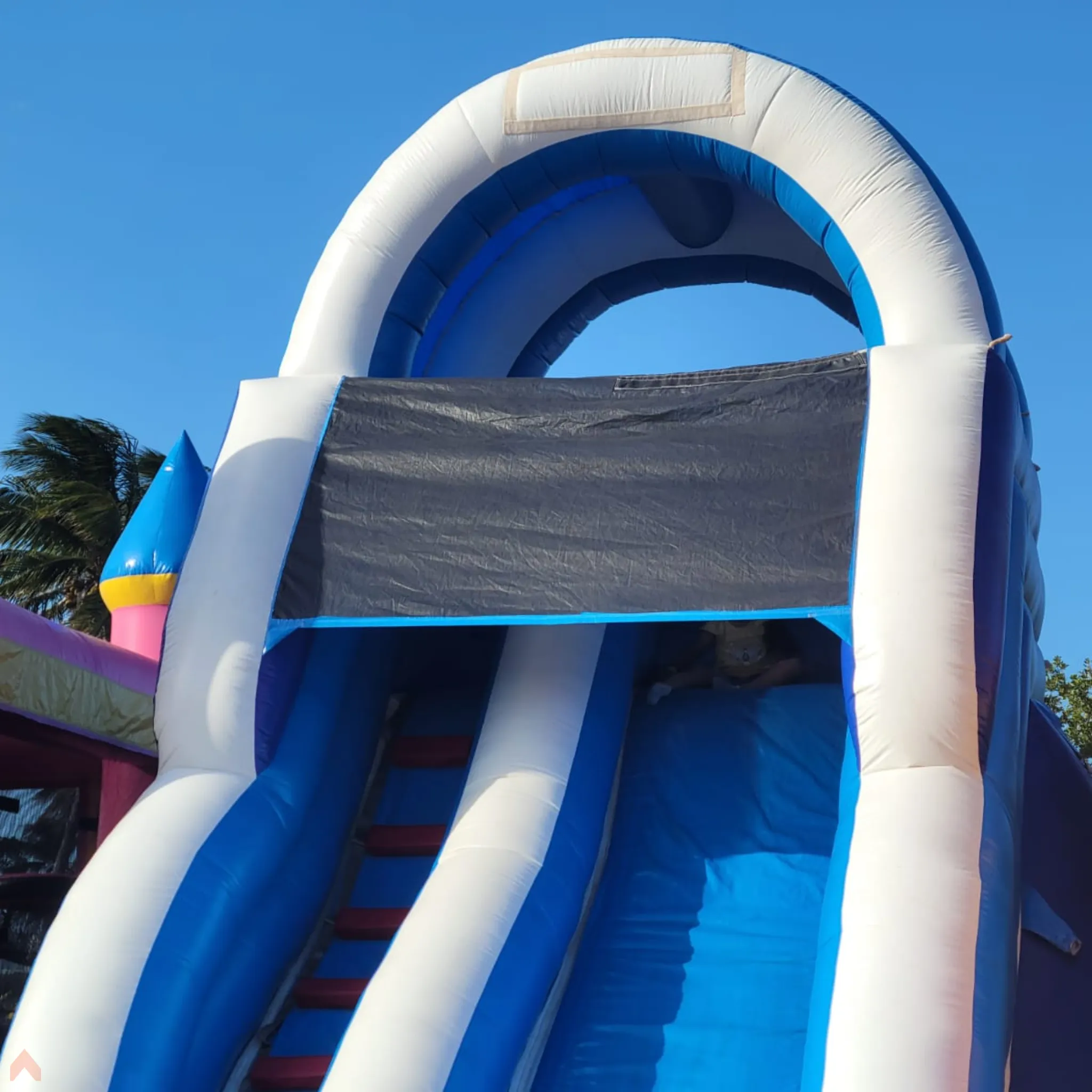 18'Lightweight Ocean Slide (Detachable Pool)