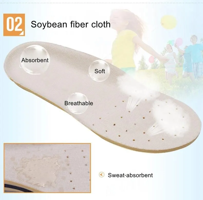 1Pair Breathable Children Insoles on Sale