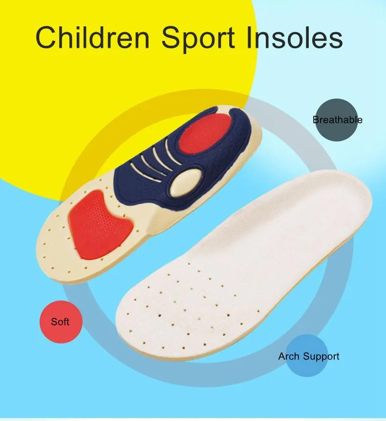 1Pair Breathable Children Insoles on Sale