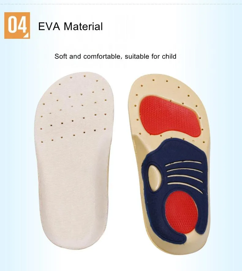 1Pair Breathable Children Insoles on Sale