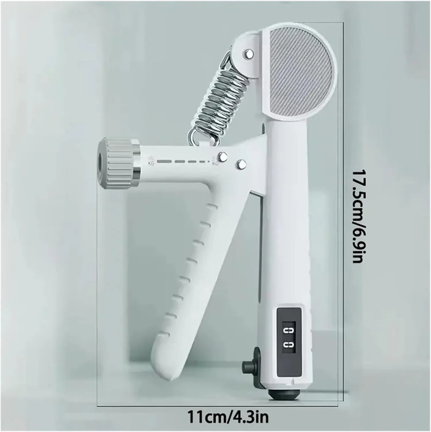 1pcs Mechanical Model Hand Grip, Hand Strength Trainer, Adjustable Force Counting Hand Grip, Finger Training Equipment