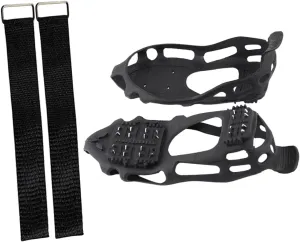 1Set Slip Ice Grippers Tooth Crampon Spikes for Climbing and Hiking Durable Material Snowfield Shoe Covers Lightweight and Portable Traction for Winter Outdoor Activities