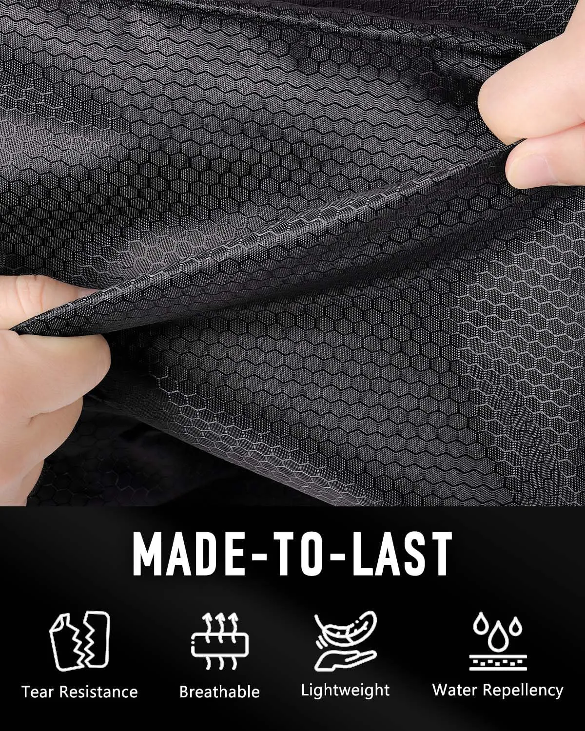 2 Pack Smell Proof Shoe Cleat Bag for Travel Men (2, Black & Black, Standard 14 US)