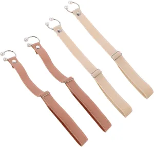 2 Pairs Shoelaces High Heels Anti Slip Strap Elastic Shoe Bands Shoes Band Fixed Tie Belt High Heel Shoe