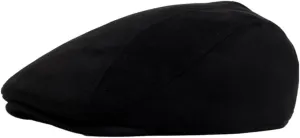 2025 Men's Classic Newsboy Hat Suede Fabric Flat Ivy Cap Fashion Gatsby Hat Vintage Casual Stretch Cabbie Driving Cap