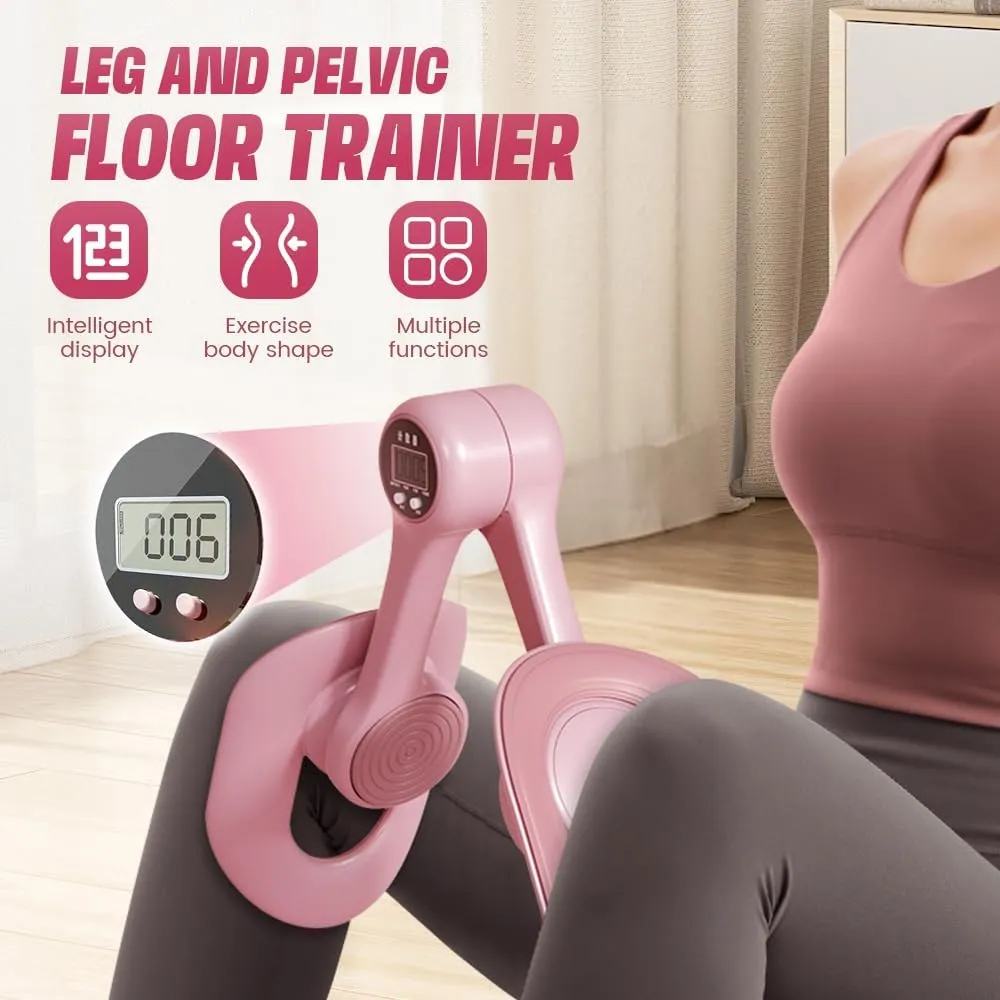 2025 New Pelvic Floor Trainer, 360°Rotation Thigh Master Hip Exerciser, Kegel Trainer Pelvic Floor Trainer for Postpartum Rehabilitation, Exercise Products for Women Tightening