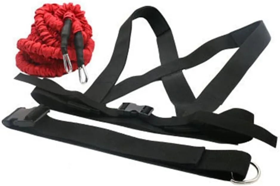 2/3/5m Fitness Equipment Resistance Band Training Pull Rope Stretch Rope Track Field Running Explosive Force Jumping