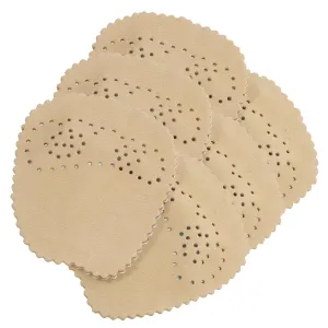 3 Pairs High Heels Forefoot Pad Bunion High Heel Inserts Ball of Foot Pads Metatarsal Support Pad Heel Pads Comfort Heal Grips High Heel Foot Pads Front Pad in-Ear Ladies Sheepskin/559