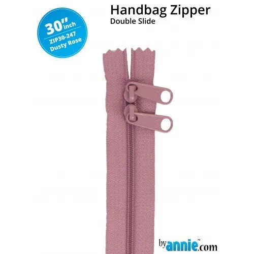 30 Inch Double Slide Handbag Zipper byAnnie