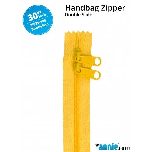 30 Inch Double Slide Handbag Zipper byAnnie