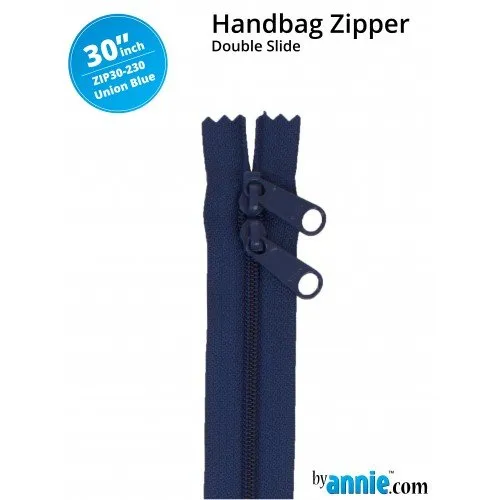 30 Inch Double Slide Handbag Zipper byAnnie