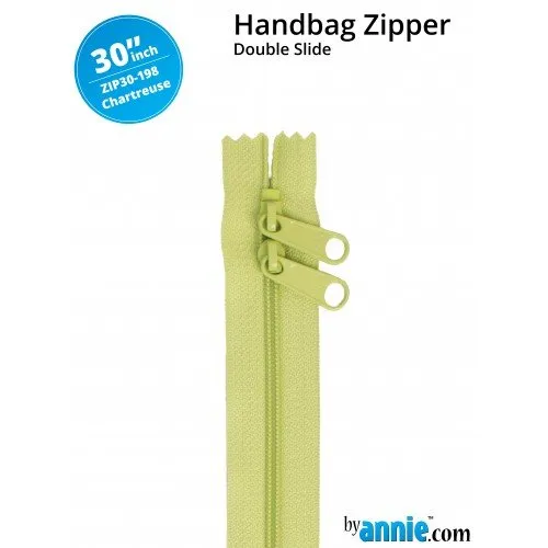 30 Inch Double Slide Handbag Zipper byAnnie