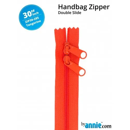 30 Inch Double Slide Handbag Zipper byAnnie