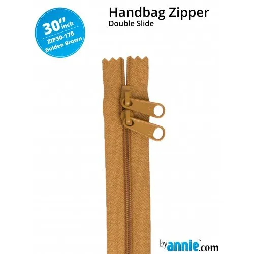 30 Inch Double Slide Handbag Zipper byAnnie
