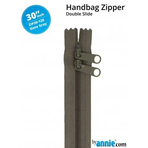 30 Inch Double Slide Handbag Zipper byAnnie