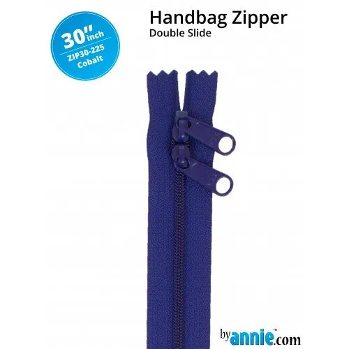 30 Inch Double Slide Handbag Zipper byAnnie