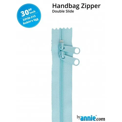 30 Inch Double Slide Handbag Zipper byAnnie