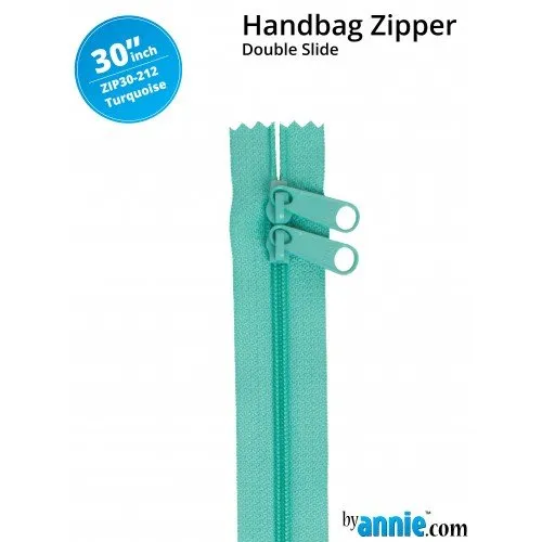 30 Inch Double Slide Handbag Zipper byAnnie