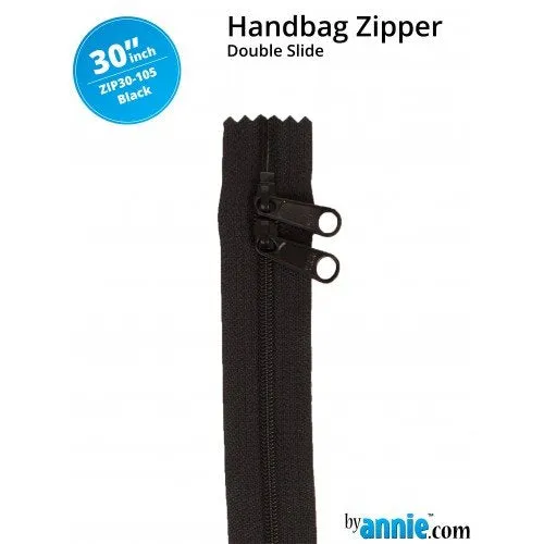 30 Inch Double Slide Handbag Zipper byAnnie