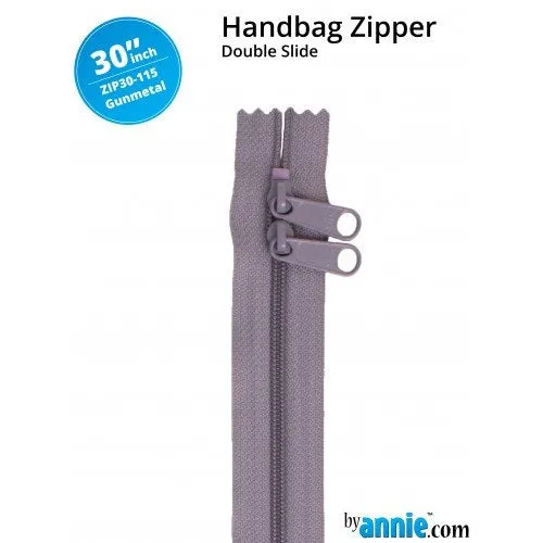30 Inch Double Slide Handbag Zipper byAnnie