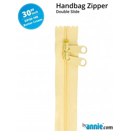 30 Inch Double Slide Handbag Zipper byAnnie