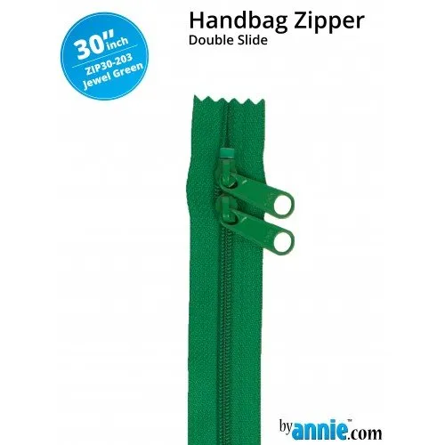 30 Inch Double Slide Handbag Zipper byAnnie