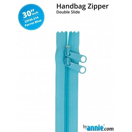 30 Inch Double Slide Handbag Zipper byAnnie