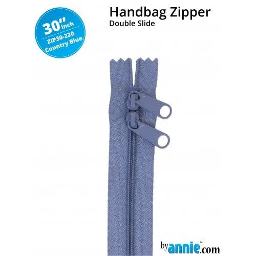 30 Inch Double Slide Handbag Zipper byAnnie