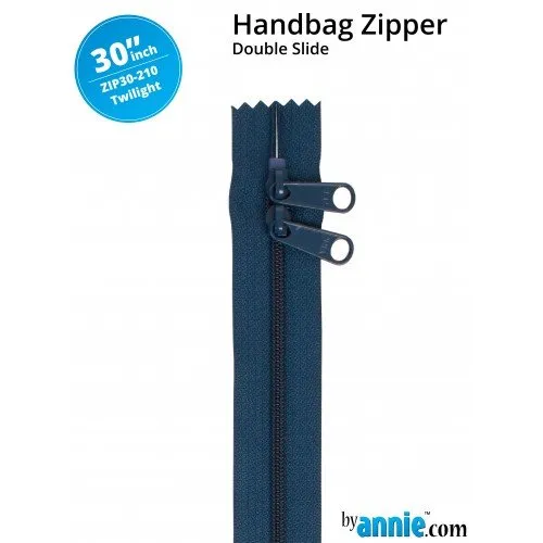 30 Inch Double Slide Handbag Zipper byAnnie