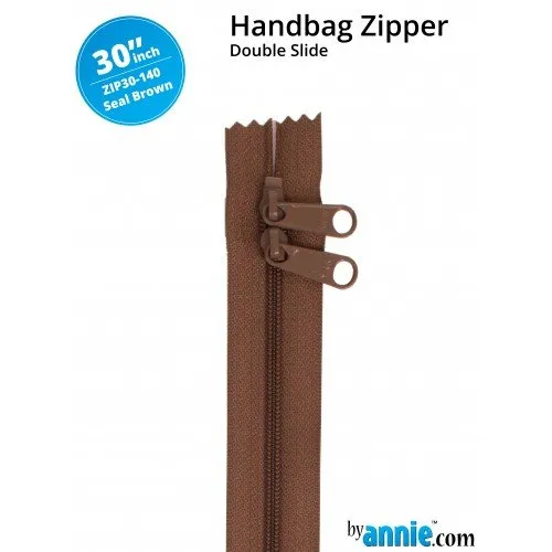 30 Inch Double Slide Handbag Zipper byAnnie