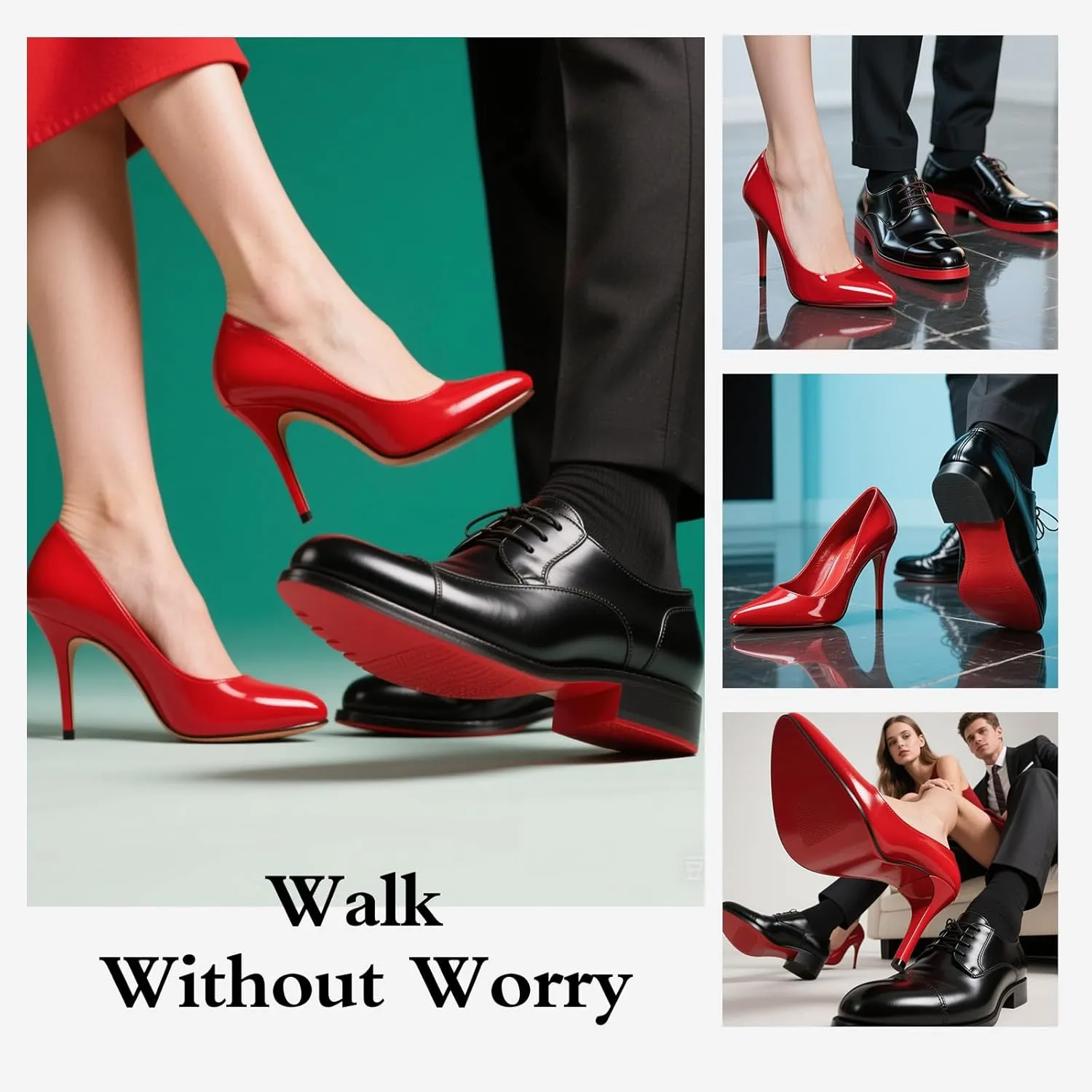 39 in Clear Sole Protector for High Heel Shoes, Anti-Slip Shoe Sole Guard, Transparent Louboutin Sole Protector for Red Bottom Heels & Sneakers(5 in *39 in)