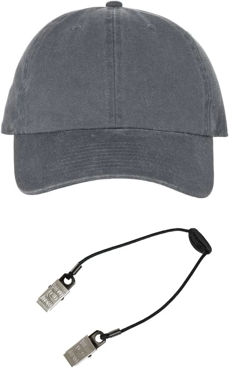 47 Brand 4700 Garment Washed Twill Cotton Clean Up Cap Bundle with THP Cap Catcher