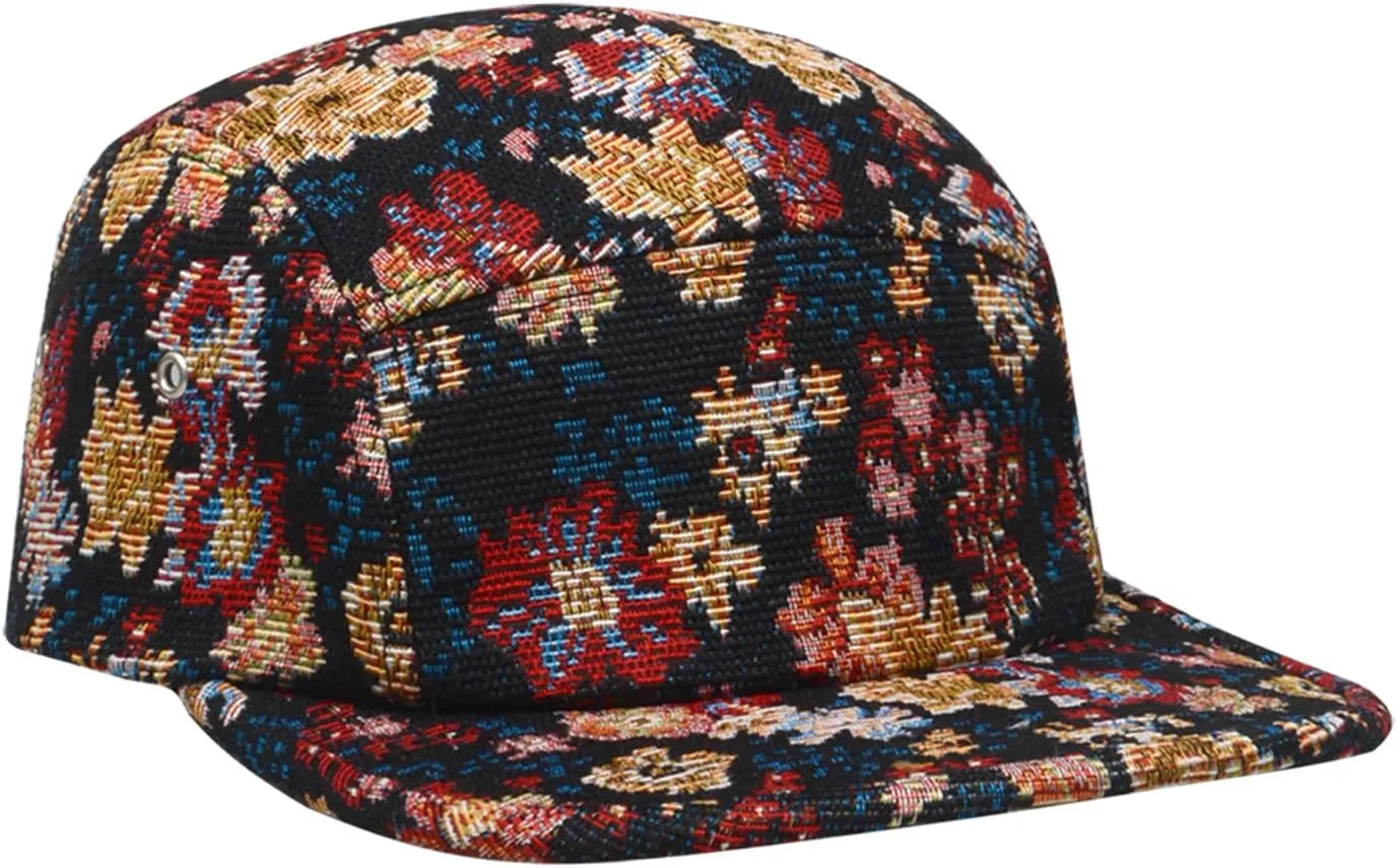 5 Panel Camper Hat | Multi-Color Unique Designs | Caps for Men & Women | Large or X-Large