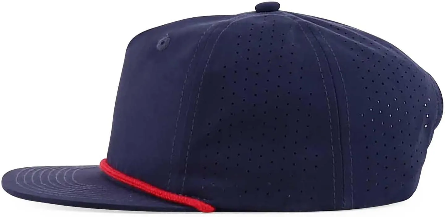5 Panel Water Resistant and UPF 50  Golfer's Choice Snapback Cap