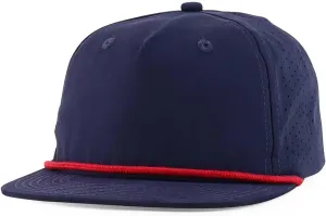 5 Panel Water Resistant and UPF 50  Golfer's Choice Snapback Cap
