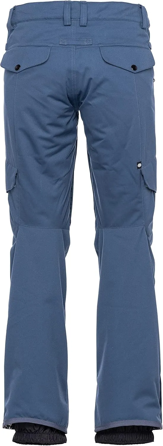 686 Women's Aura Cargo Pant - Insulated Winter Clothing with Horshoe Hem & Boot Gaiters - Water & Weather Resistant