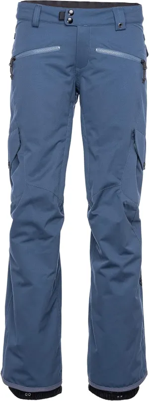 686 Women's Aura Cargo Pant - Insulated Winter Clothing with Horshoe Hem & Boot Gaiters - Water & Weather Resistant