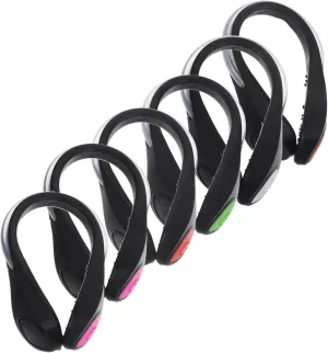 6Pcs LED Shoe Clip Lights for Runners Safety Night Running Gear with Water Resistant Design Lightweight Bright Modes for Joggers Cyclists and Evening Walks