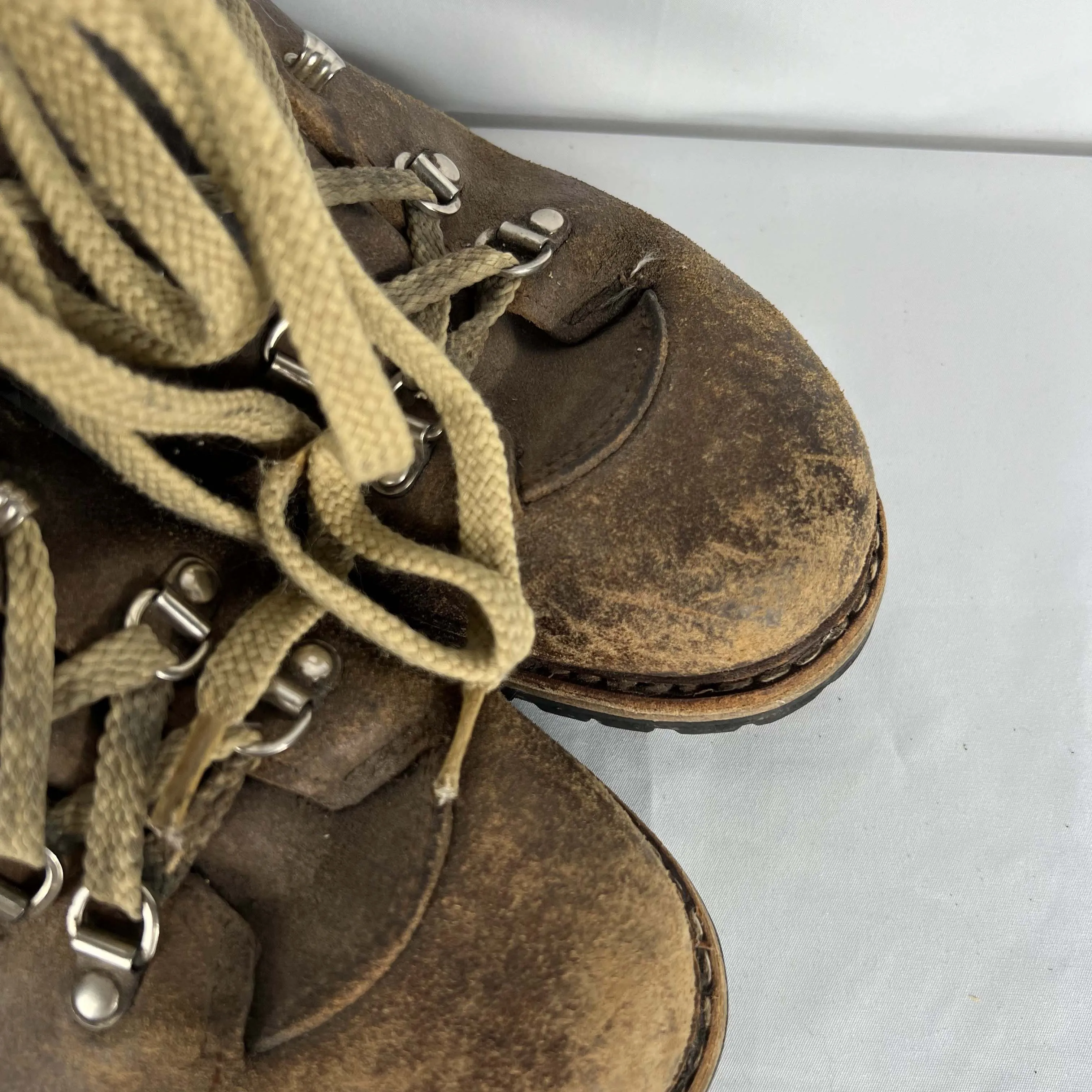 70s/80s Vibram Sole Hiking Boots- M's 9.5, W's 11