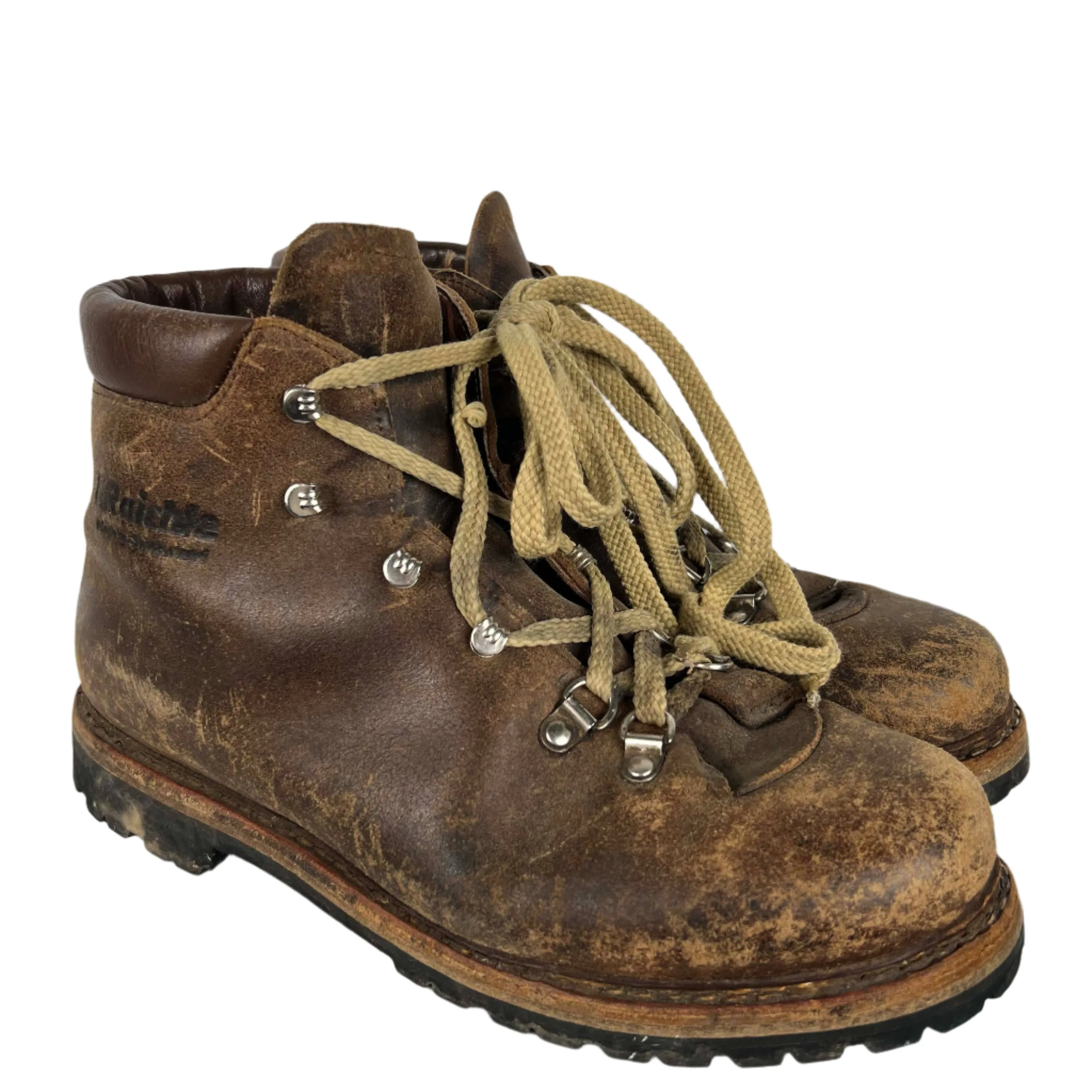 70s/80s Vibram Sole Hiking Boots- M's 9.5, W's 11