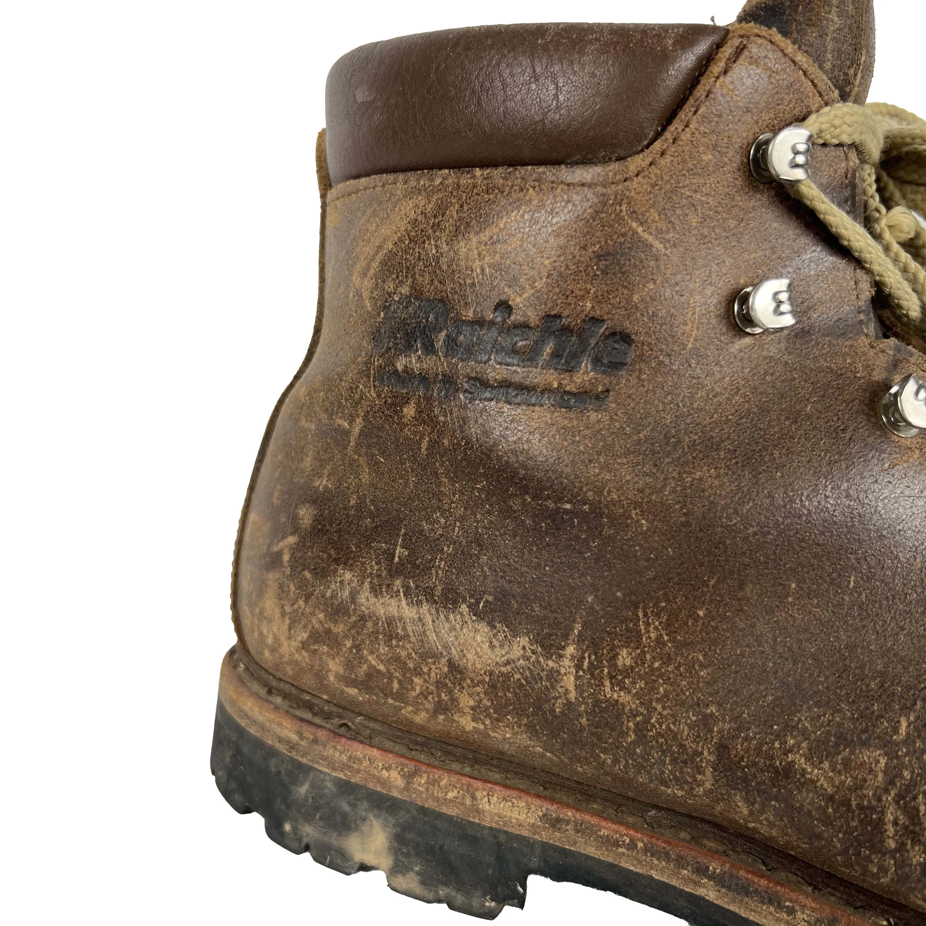 70s/80s Vibram Sole Hiking Boots- M's 9.5, W's 11