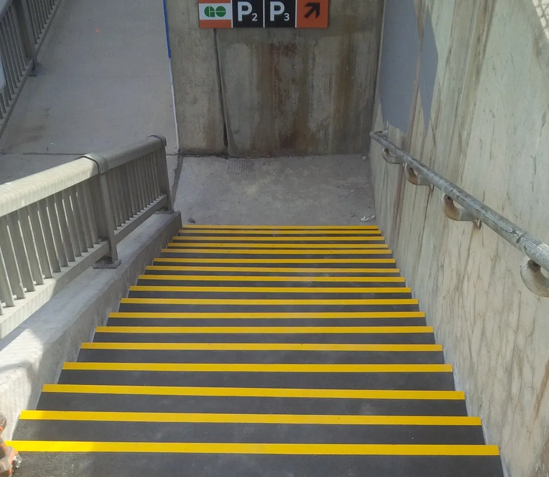 9" Deep FRP Step Covers (1" Nose)