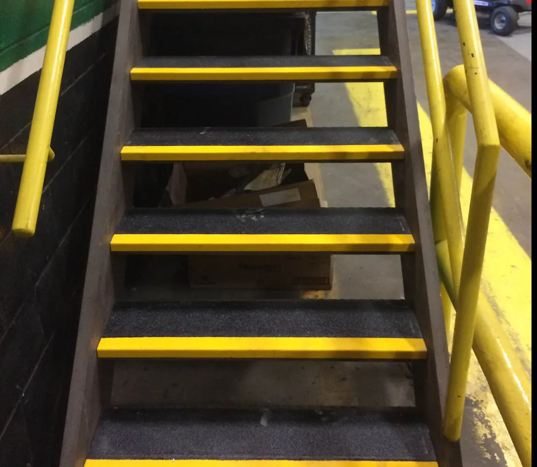 9" Deep FRP Step Covers (1" Nose)