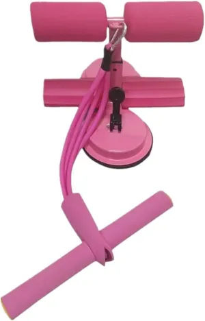 Ab Training Auxiliary Device,Portable Adjustable Sit up Core Exercise Equipment, Portable Sit Up Bar Floor,Assistant Device,Fitness Equipment for Home & Gym
