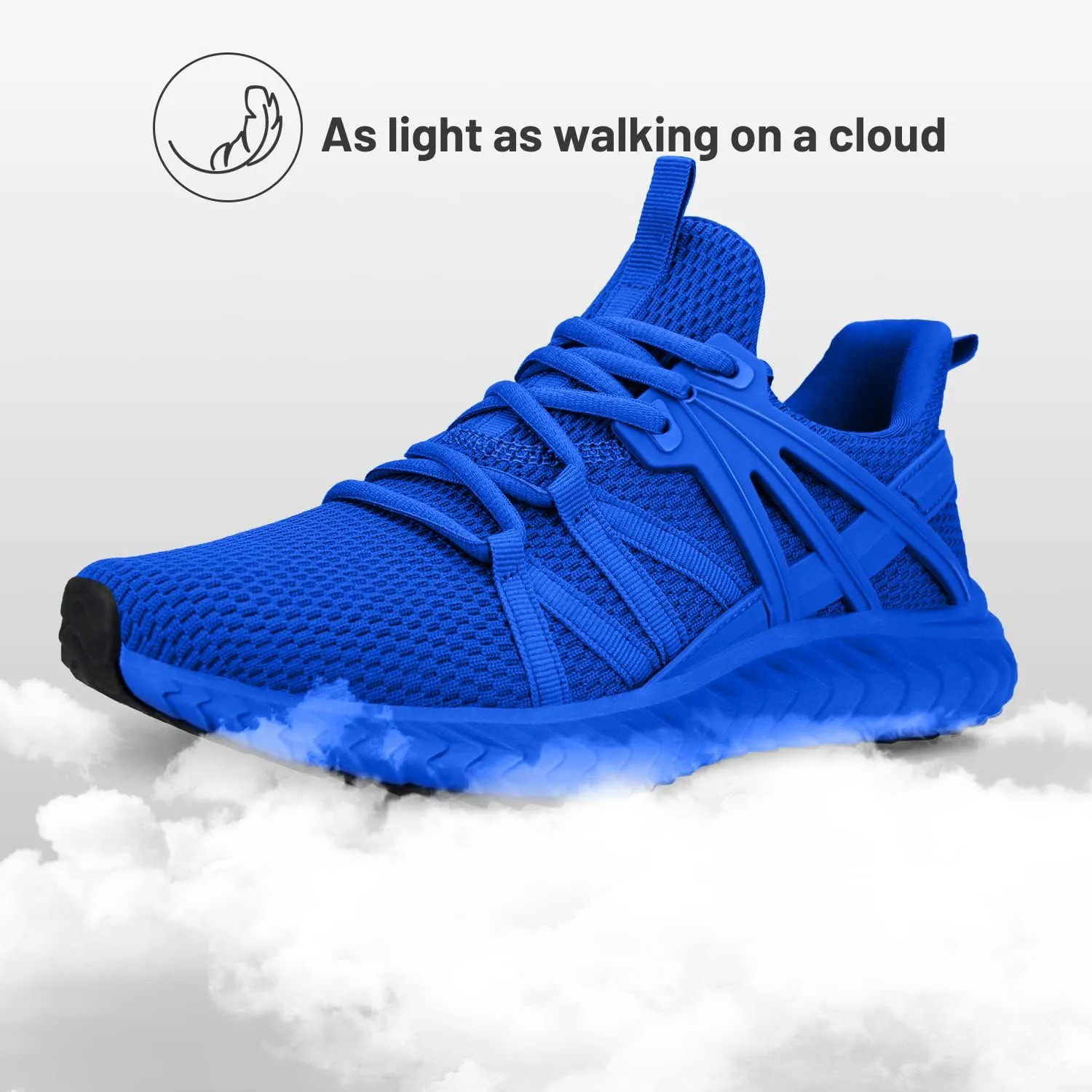 Abboos Womens Slip On Sneakers Women Walking Tennis Shoes Lightweight Casual Sneakers for Gym Travel Work