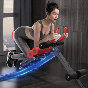 Abdominal Machine Abdominal Exercise Fitness Equipment Home Foldable Abdominal Training Machine Ab Rocket Exerciser Core & Abdominal Trainers Multi-Workout Abdominal Machine
