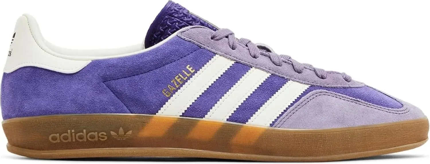 Adidas Originals Gazelle Indoor Mens Sneaker (Collegiate Purple, 8)